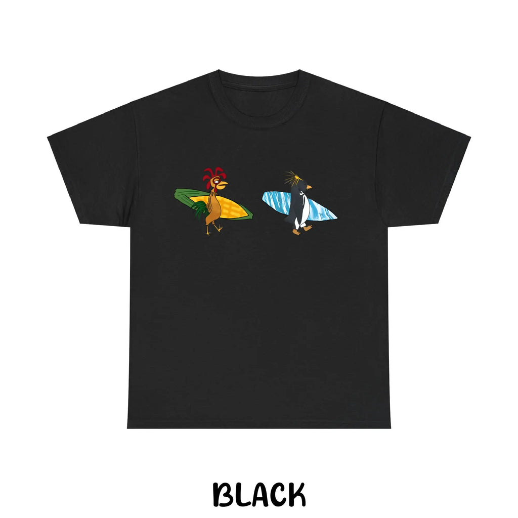 Cody Maverick & Chicken Joe Surfs Up Unisex T-Shirt, Graphic T-shirts, Funny Shirt, Trendy Shirt