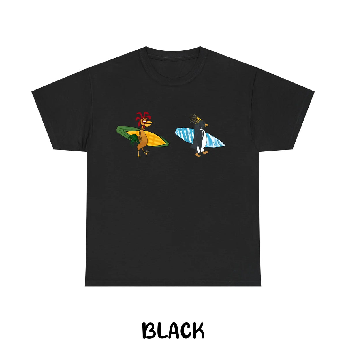Cody Maverick & Chicken Joe Surfs Up Unisex T-Shirt, Graphic T-shirts, Funny Shirt, Trendy Shirt