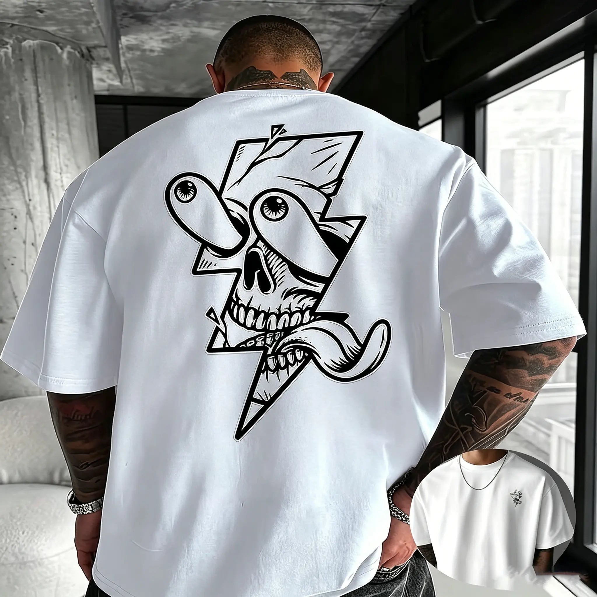 Creative Print Crew Neck T-shirt, Trendy Short-sleeved Summer Top, Casual Everyday Style, a Must-have for Outings, and a Perfect Gift Choice