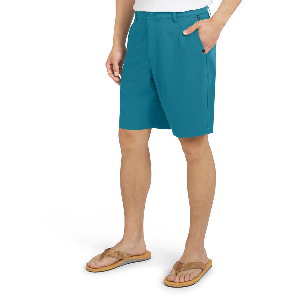 Quiksilver Men's Regular Fit Fixed Waist Water Friendly Active Hybrid Shorts