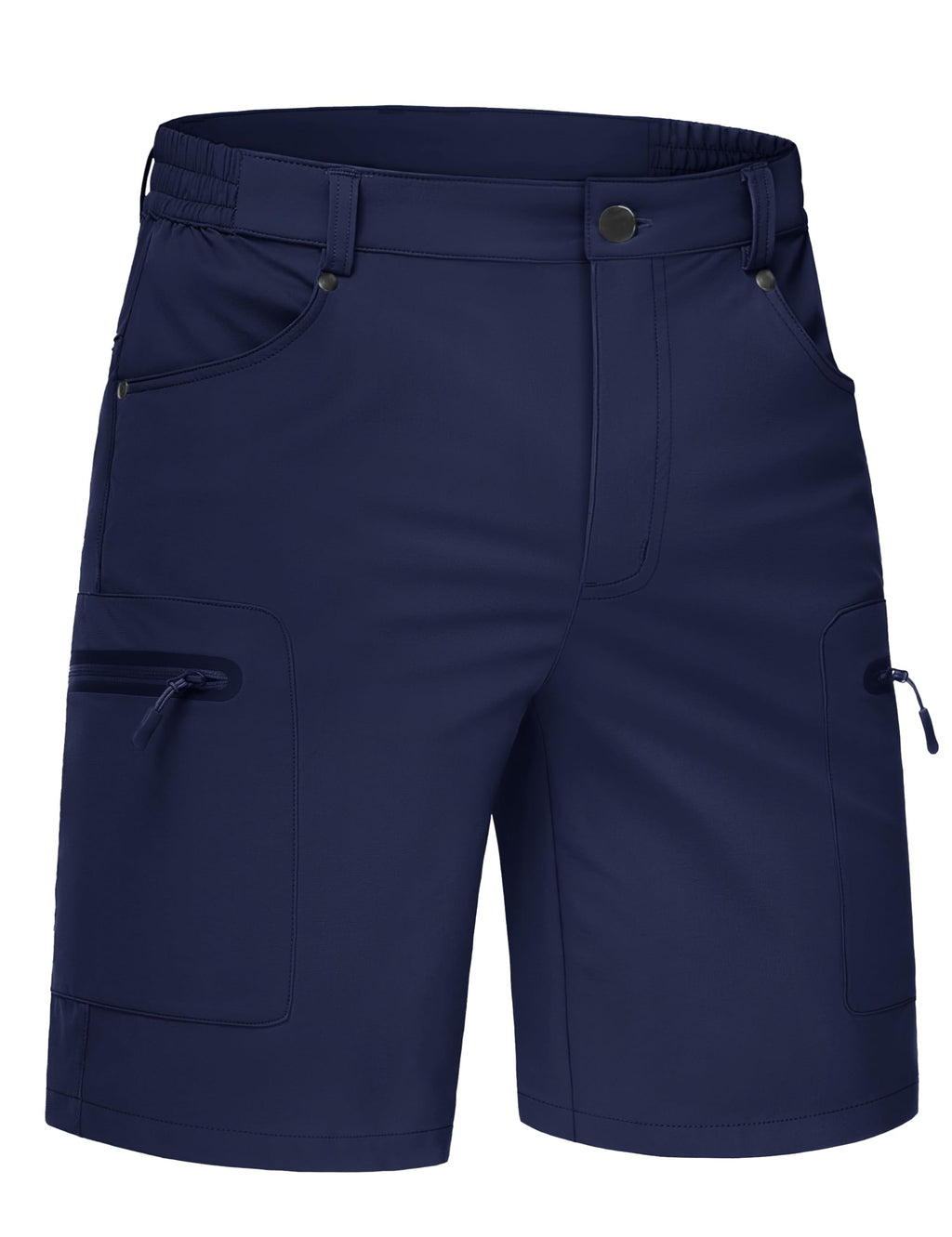 TACVASEN Men's Hiking Cargo Shorts 10" Quick Dry Lightweight Casual Summer Work Golf Shorts with 5 Pockets