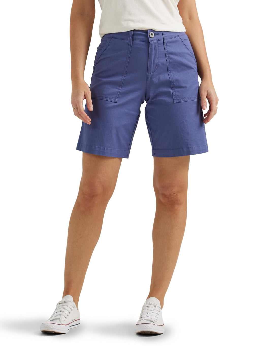 Lee Women's Ultra Lux Comfort with Flex-to-go Utility Bermuda Short