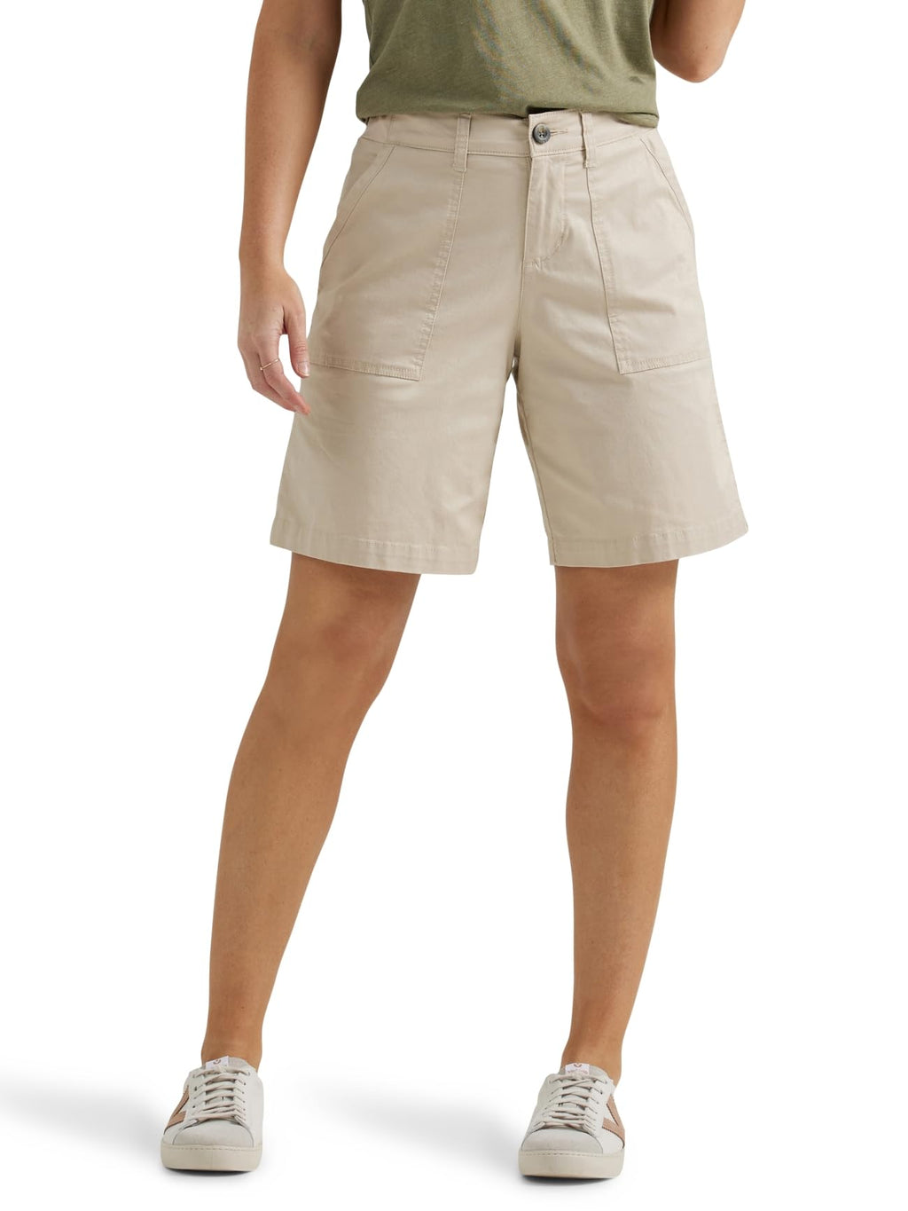 Lee Women's Ultra Lux Comfort with Flex-to-go Utility Bermuda Short