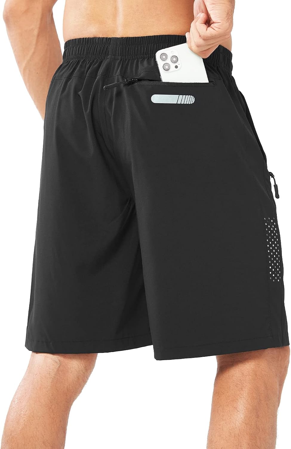 NORTHYARD Men's Athletic Running Shorts Gym Workout 7"/9"/5" Quick Dry Lightweight Sports Basketball Tennis 3 Zipper Pockets
