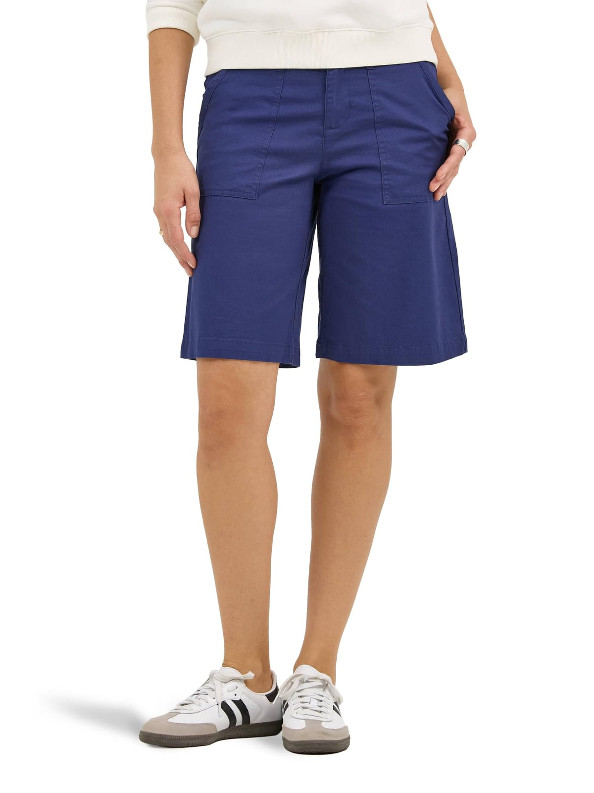Lee Women's Ultra Lux Comfort with Flex-to-go Utility Bermuda Short
