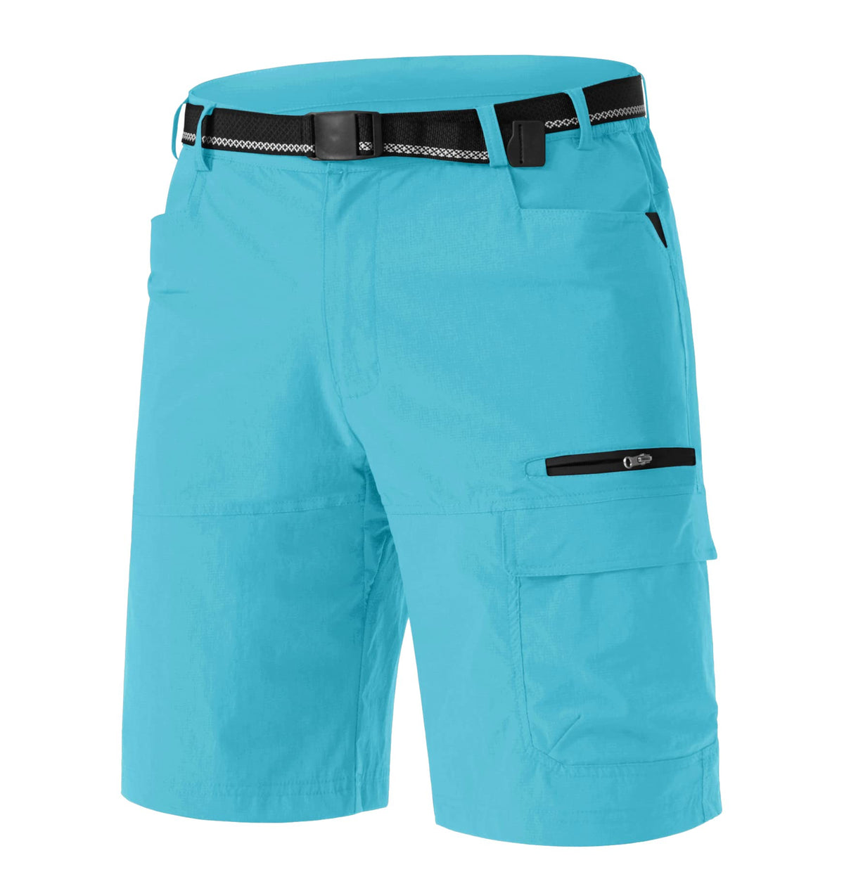 TACVASEN Men's Summer Outdoor Shorts Quick Dry Water Resistant Cargo Casual Golf Work Hiking Shorts (NO Belt)