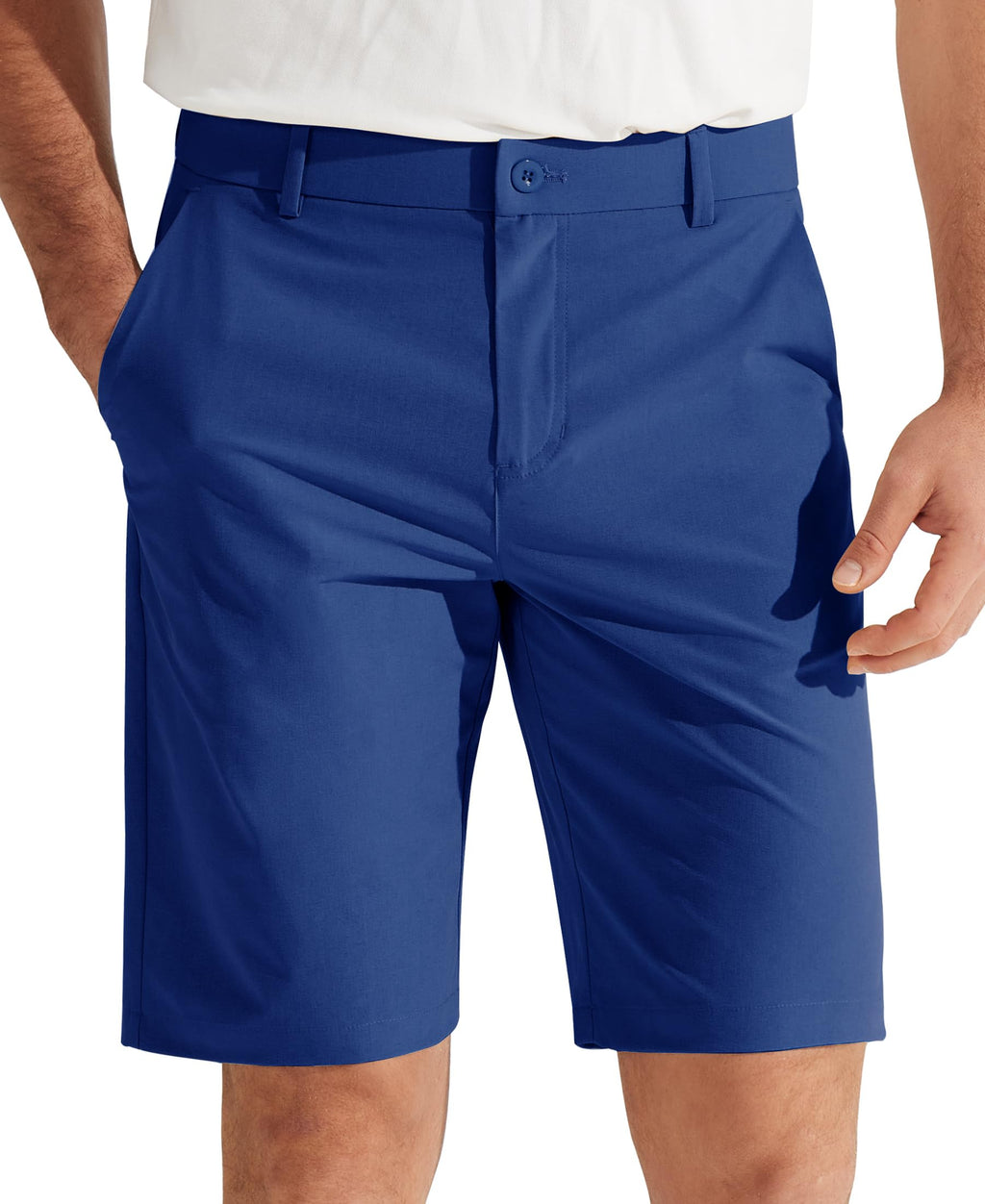 Libin Mens Golf Shorts 7"/9" Work Dress Shorts Casual Flat Front Hybrid Short Lightweight Quick Dry Water Resistant
