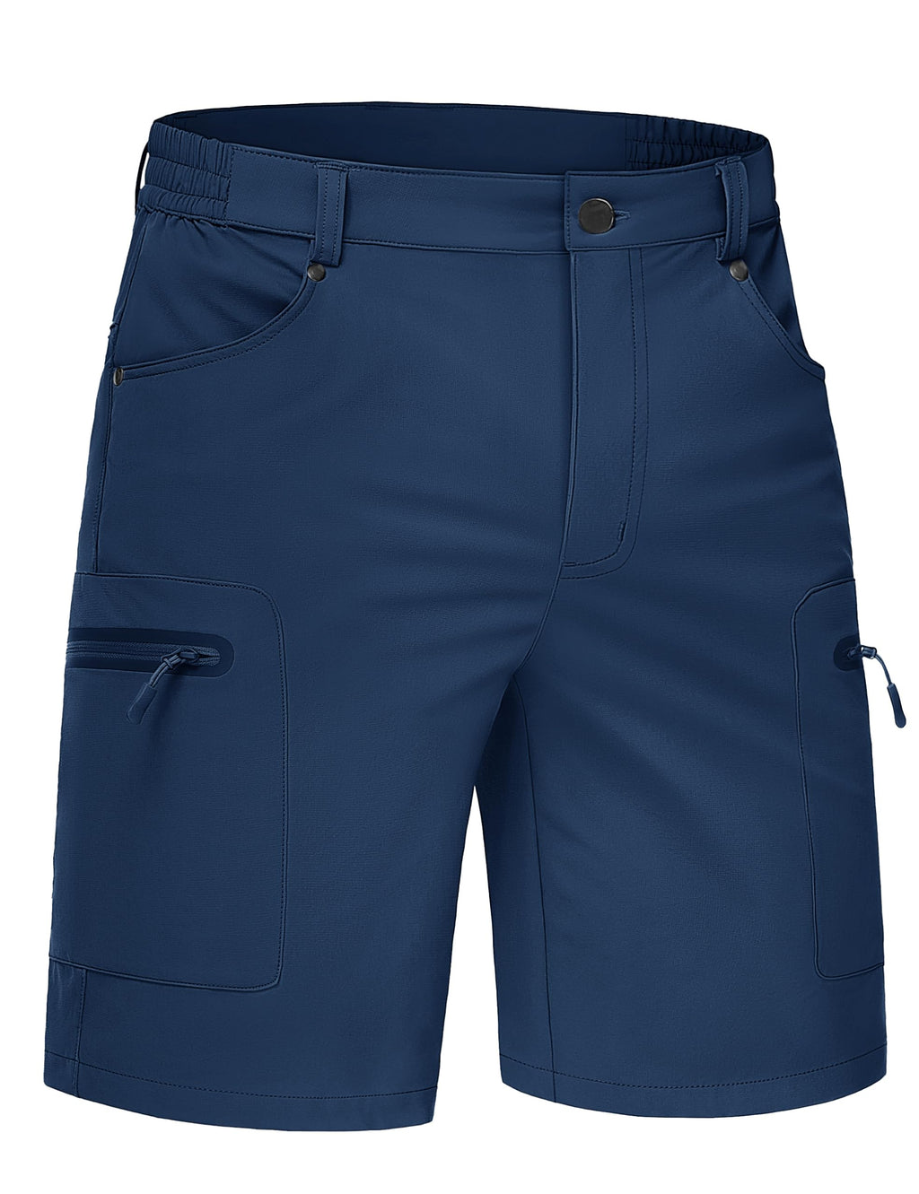 TACVASEN Men's Hiking Cargo Shorts 10" Quick Dry Lightweight Casual Summer Work Golf Shorts with 5 Pockets