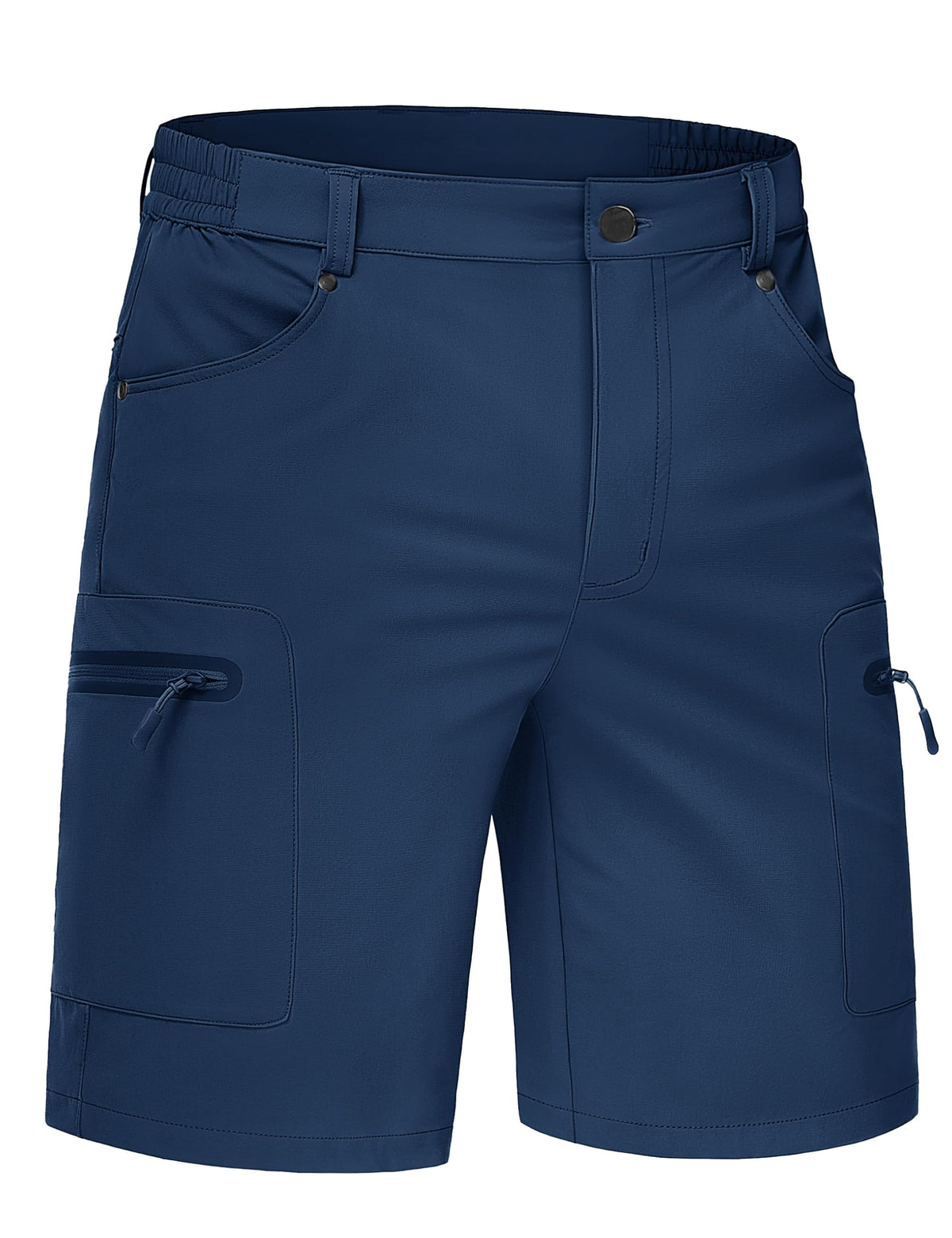 TACVASEN Men's Hiking Cargo Shorts 10" Quick Dry Lightweight Casual Summer Work Golf Shorts with 5 Pockets