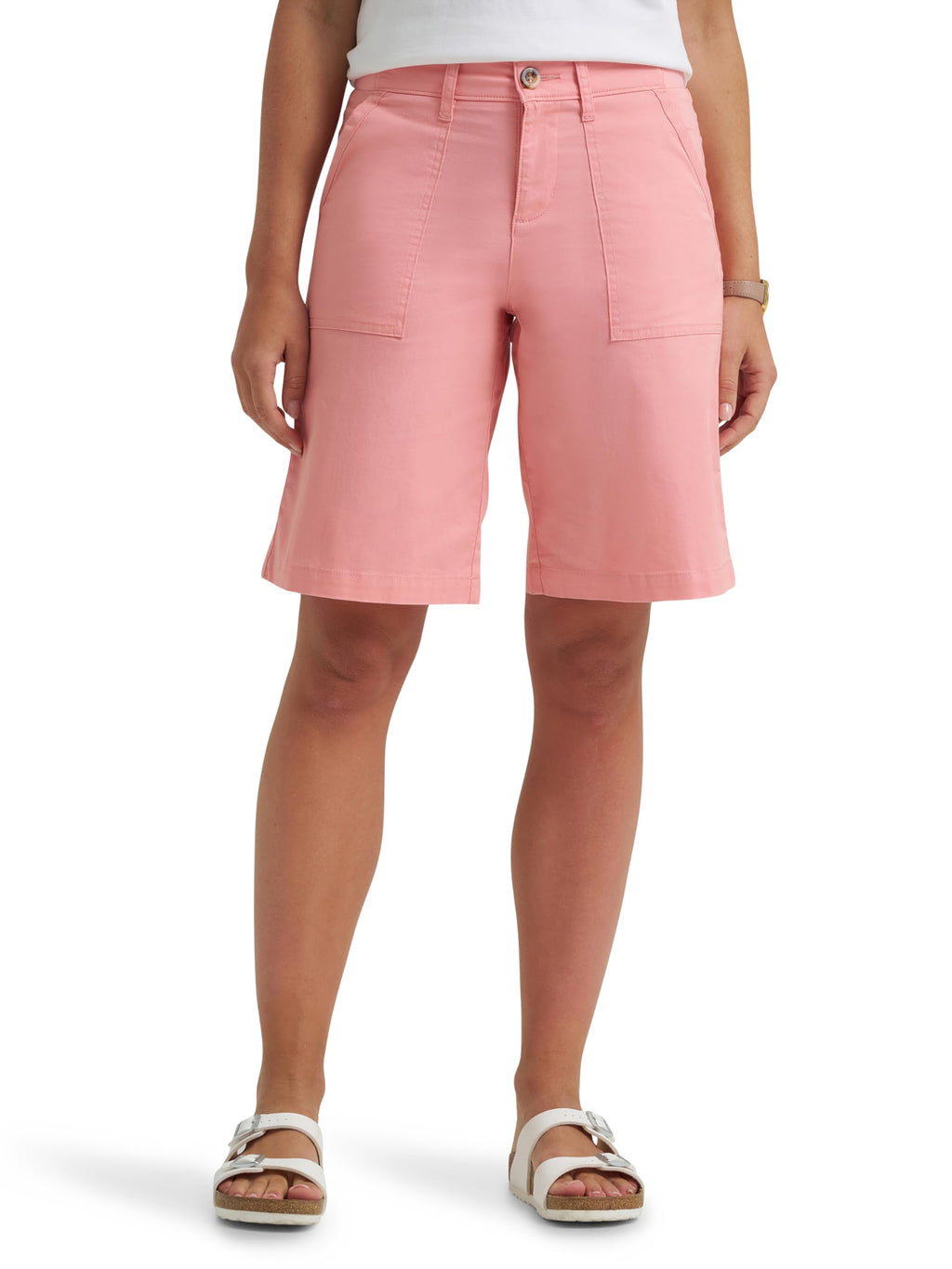 Lee Women's Ultra Lux Comfort with Flex-to-go Utility Bermuda Short