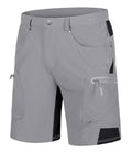 TACVASEN Men's Hiking Cargo Shorts 10" with Zipper Pockets Quick Dry Casual Stretch Golf Work Short Outdoor Summer