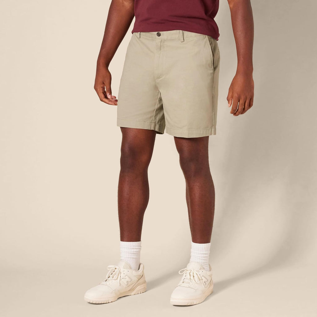Amazon Essentials Men's Slim-Fit 7" Chino Shorts