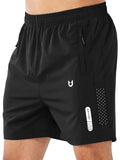 NORTHYARD Men's Athletic Running Shorts Gym Workout 7"/9"/5" Quick Dry Lightweight Sports Basketball Tennis 3 Zipper Pockets