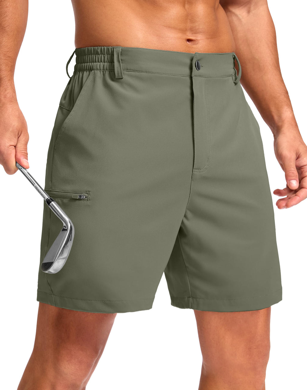 G Gradual Men's Casual Shorts 7"/ 9"/ 5" Lightweight 4 Pockets Stretch Quick-Dry Summer Shorts for Golf Work Hiking Trips