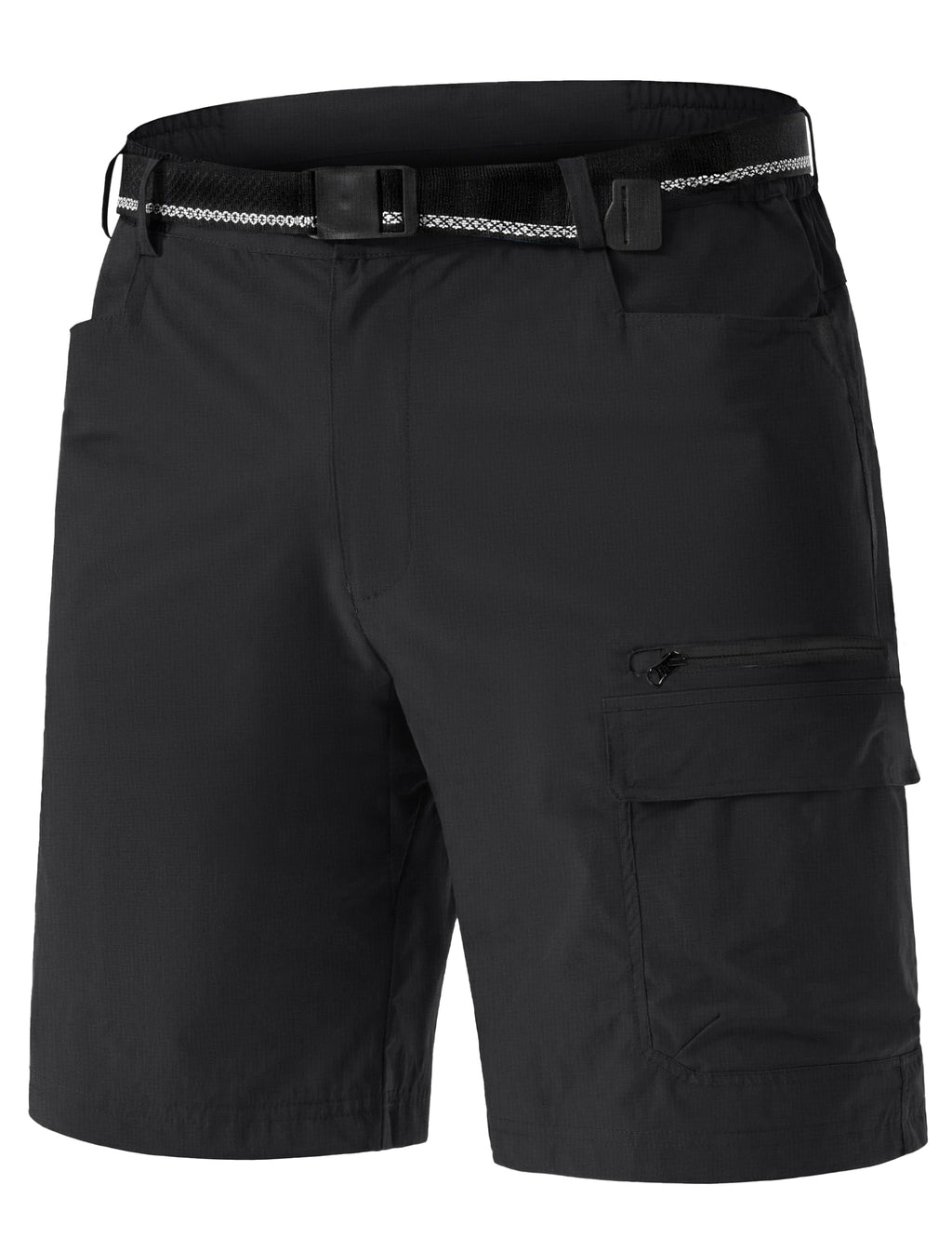 TACVASEN Men's Summer Outdoor Shorts Quick Dry Water Resistant Cargo Casual Golf Work Hiking Shorts (NO Belt)