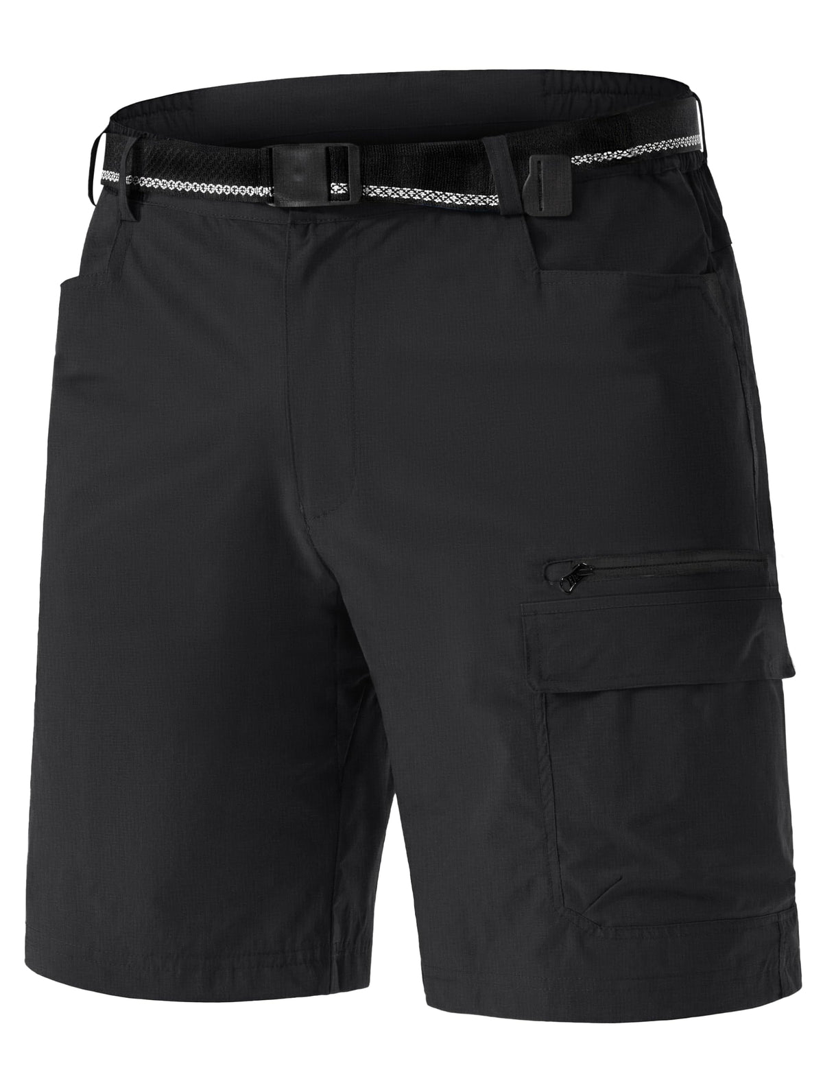TACVASEN Men's Summer Outdoor Shorts Quick Dry Water Resistant Cargo Casual Golf Work Hiking Shorts (NO Belt)