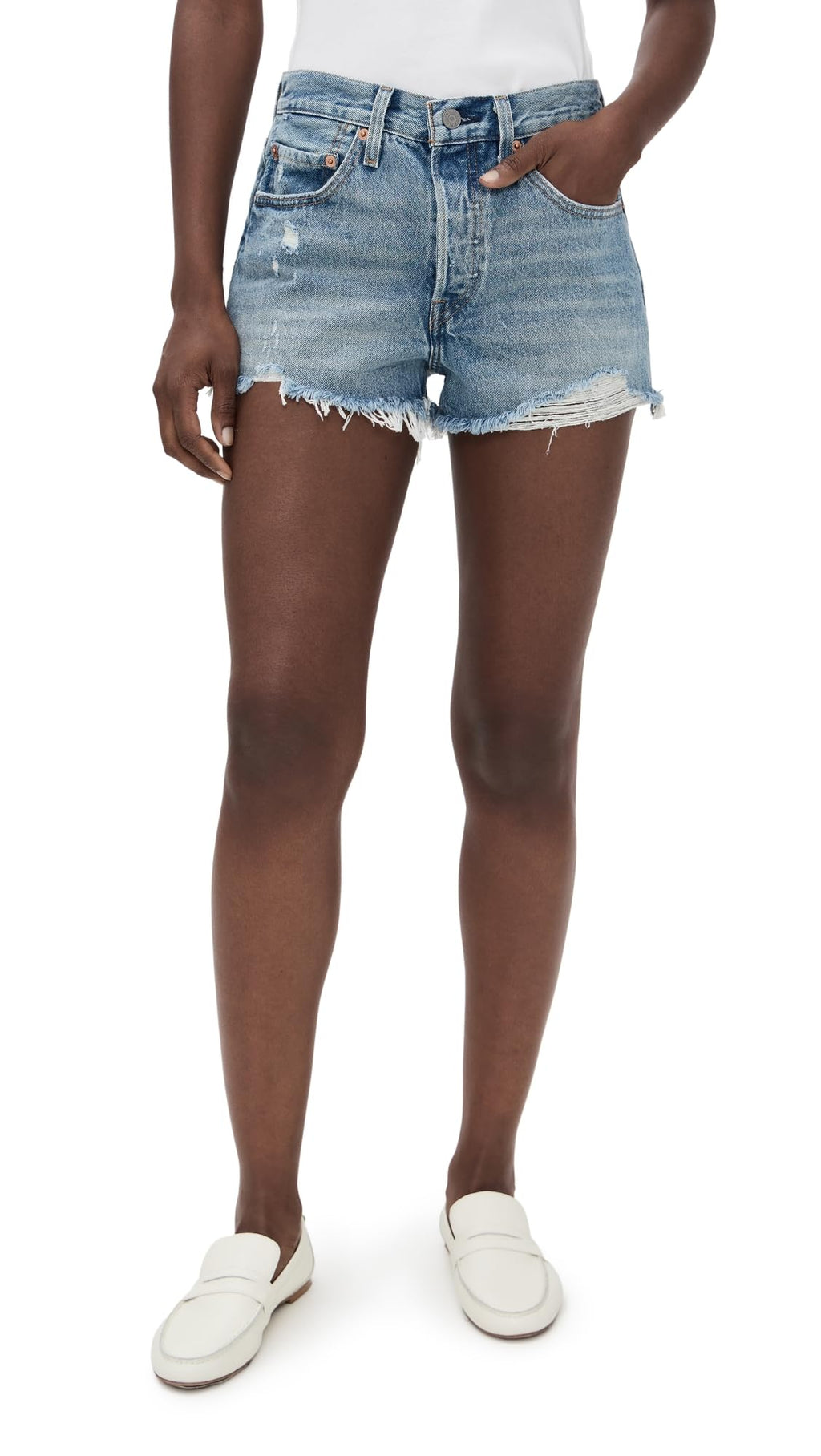 Levi's Women's 501 Original Shorts (Also Available in Plus)