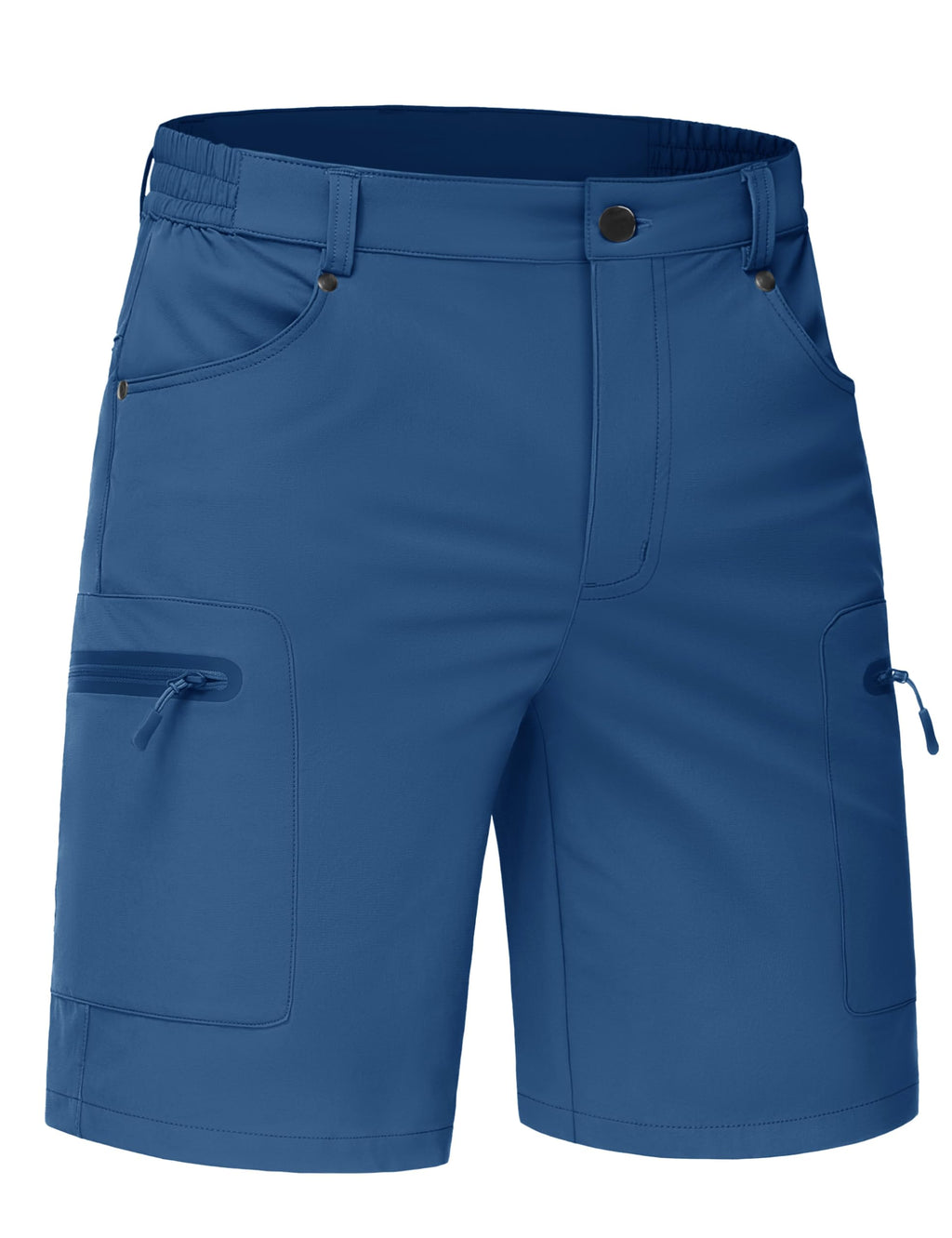 TACVASEN Men's Hiking Cargo Shorts 10" Quick Dry Lightweight Casual Summer Work Golf Shorts with 5 Pockets