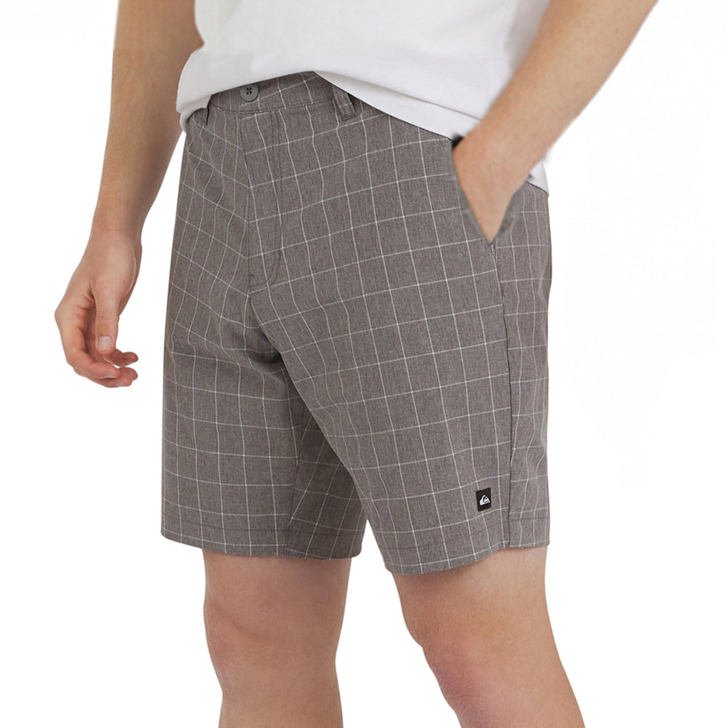 Quiksilver Men's Regular Fit Fixed Waist Water Friendly Active Hybrid Shorts