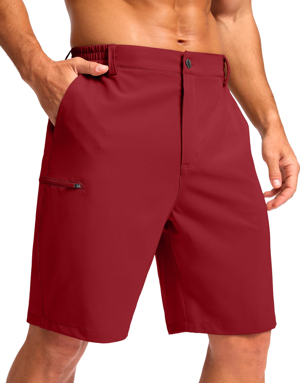 G Gradual Men's Casual Shorts 7"/ 9"/ 5" Lightweight 4 Pockets Stretch Quick-Dry Summer Shorts for Golf Work Hiking Trips