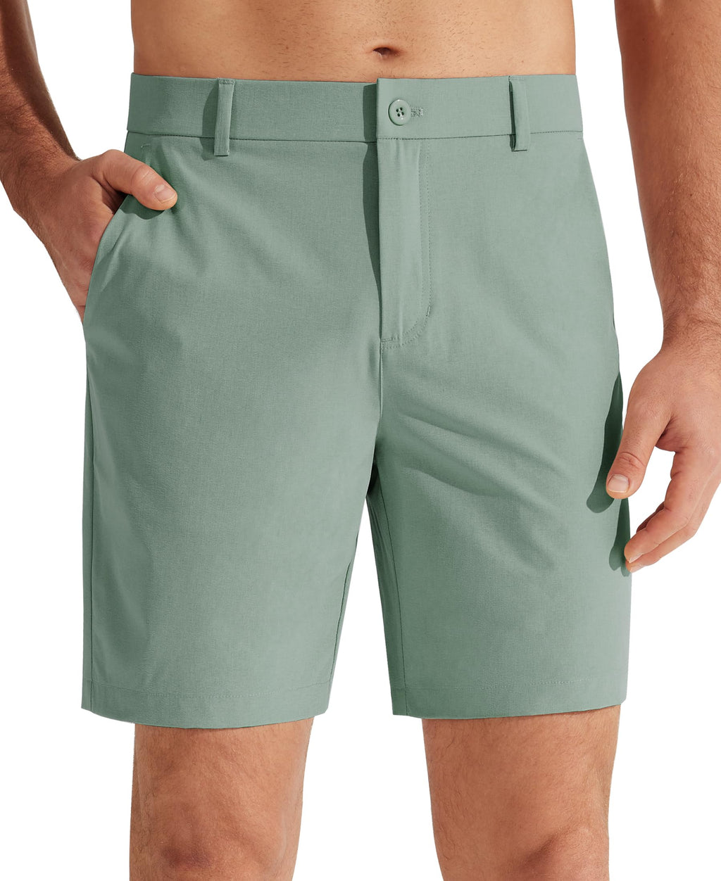 Libin Mens Golf Shorts 7"/9" Work Dress Shorts Casual Flat Front Hybrid Short Lightweight Quick Dry Water Resistant