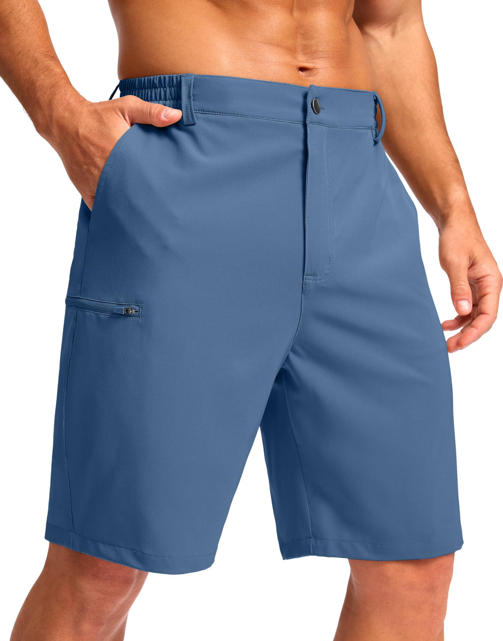 G Gradual Men's Casual Shorts 7"/ 9"/ 5" Lightweight 4 Pockets Stretch Quick-Dry Summer Shorts for Golf Work Hiking Trips