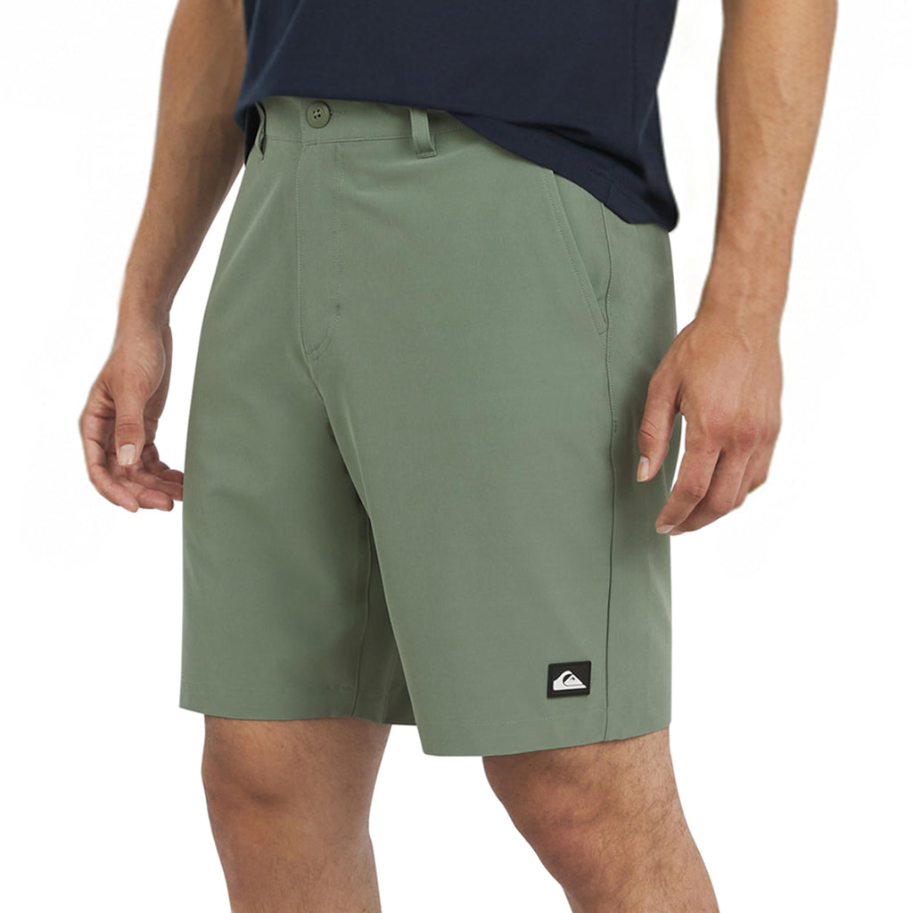 Quiksilver Men's Regular Fit Fixed Waist Water Friendly Active Hybrid Shorts
