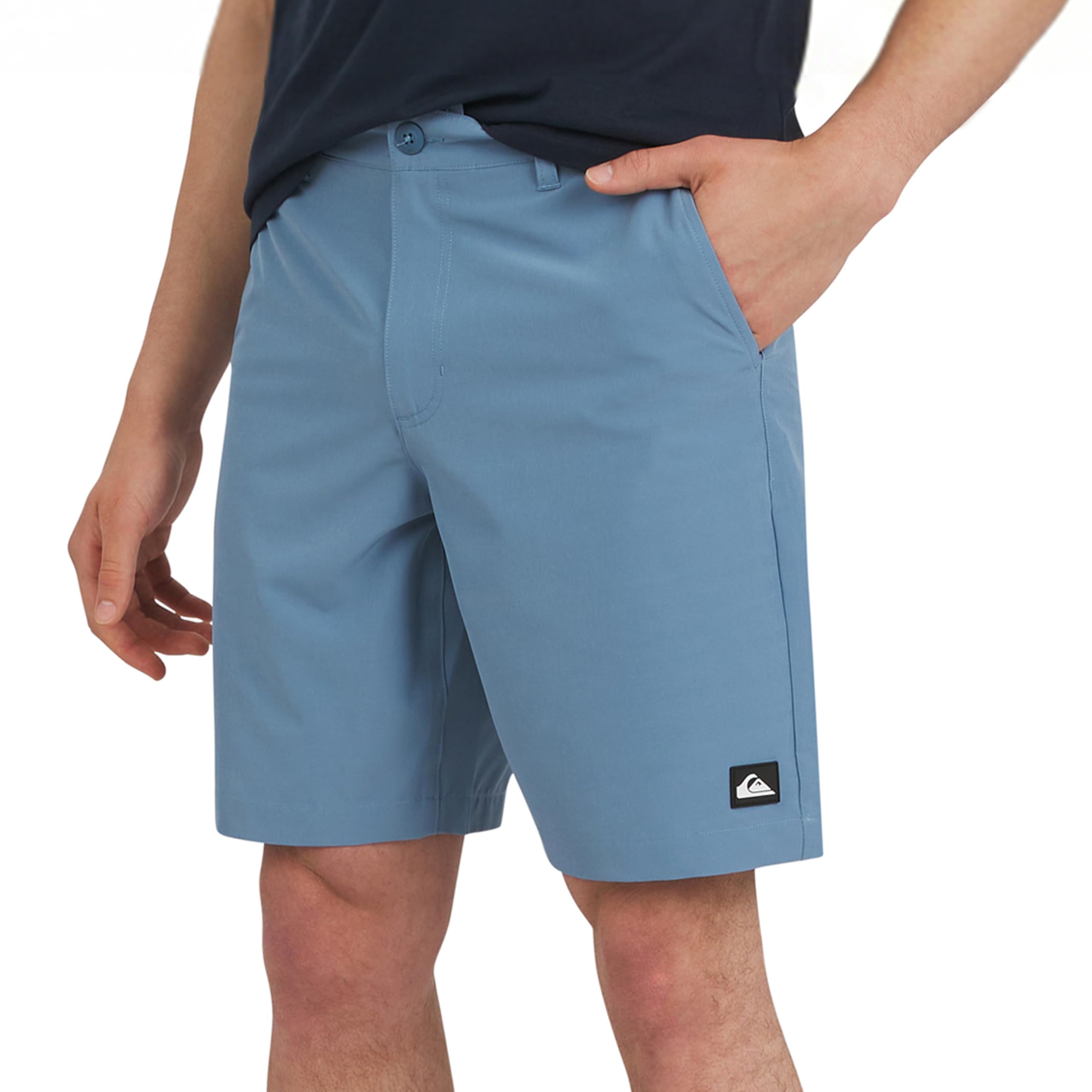 Quiksilver Men's Regular Fit Fixed Waist Water Friendly Active Hybrid Shorts