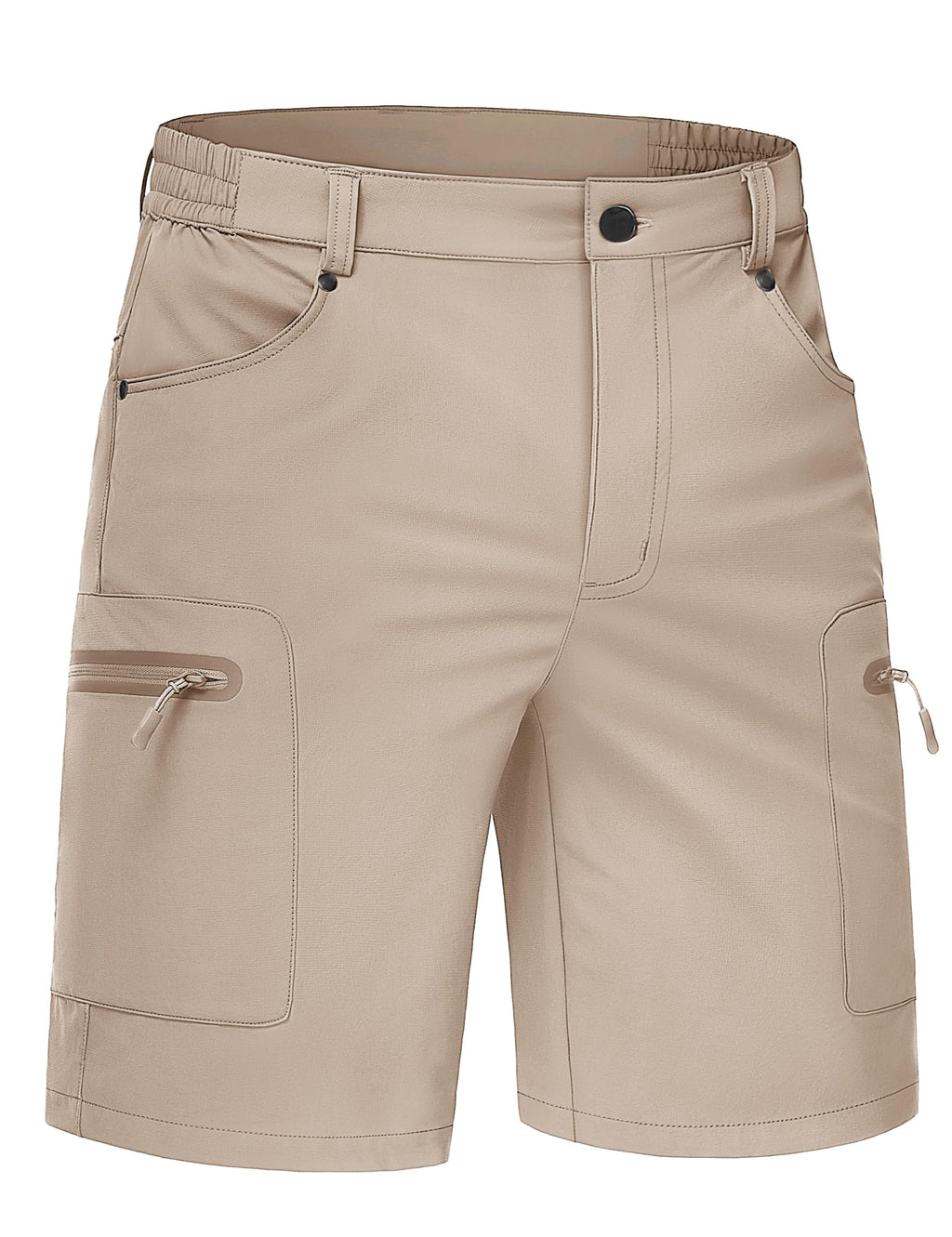TACVASEN Men's Hiking Cargo Shorts 10" Quick Dry Lightweight Casual Summer Work Golf Shorts with 5 Pockets