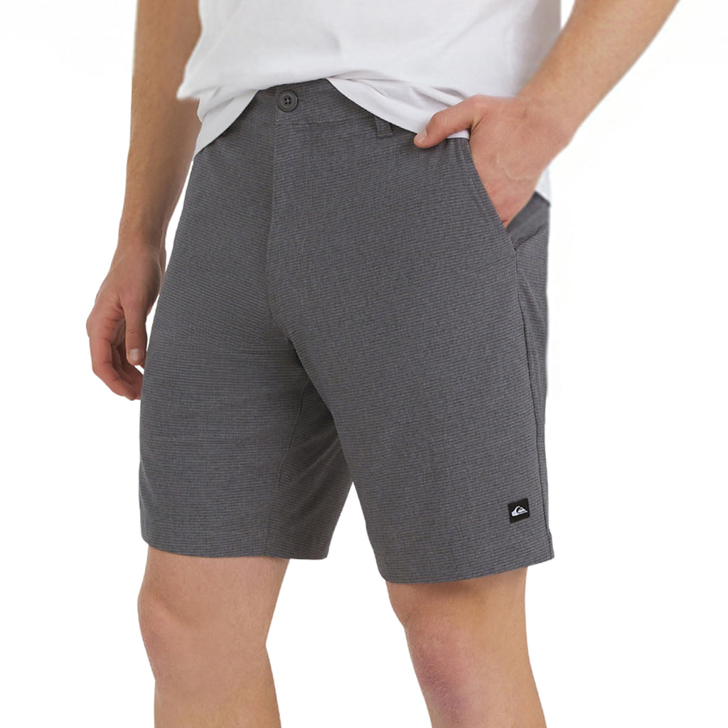 Quiksilver Men's Regular Fit Fixed Waist Water Friendly Active Hybrid Shorts