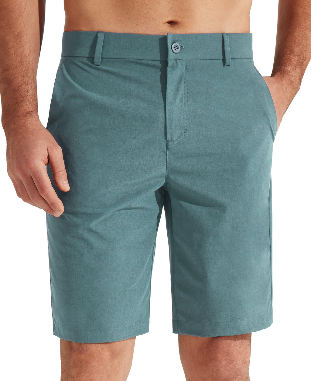 Libin Mens Golf Shorts 7"/9" Work Dress Shorts Casual Flat Front Hybrid Short Lightweight Quick Dry Water Resistant