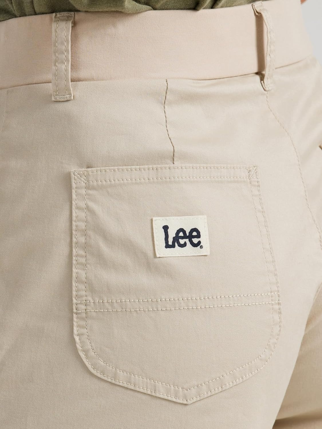 Lee Women's Ultra Lux Comfort with Flex-to-go Utility Bermuda Short