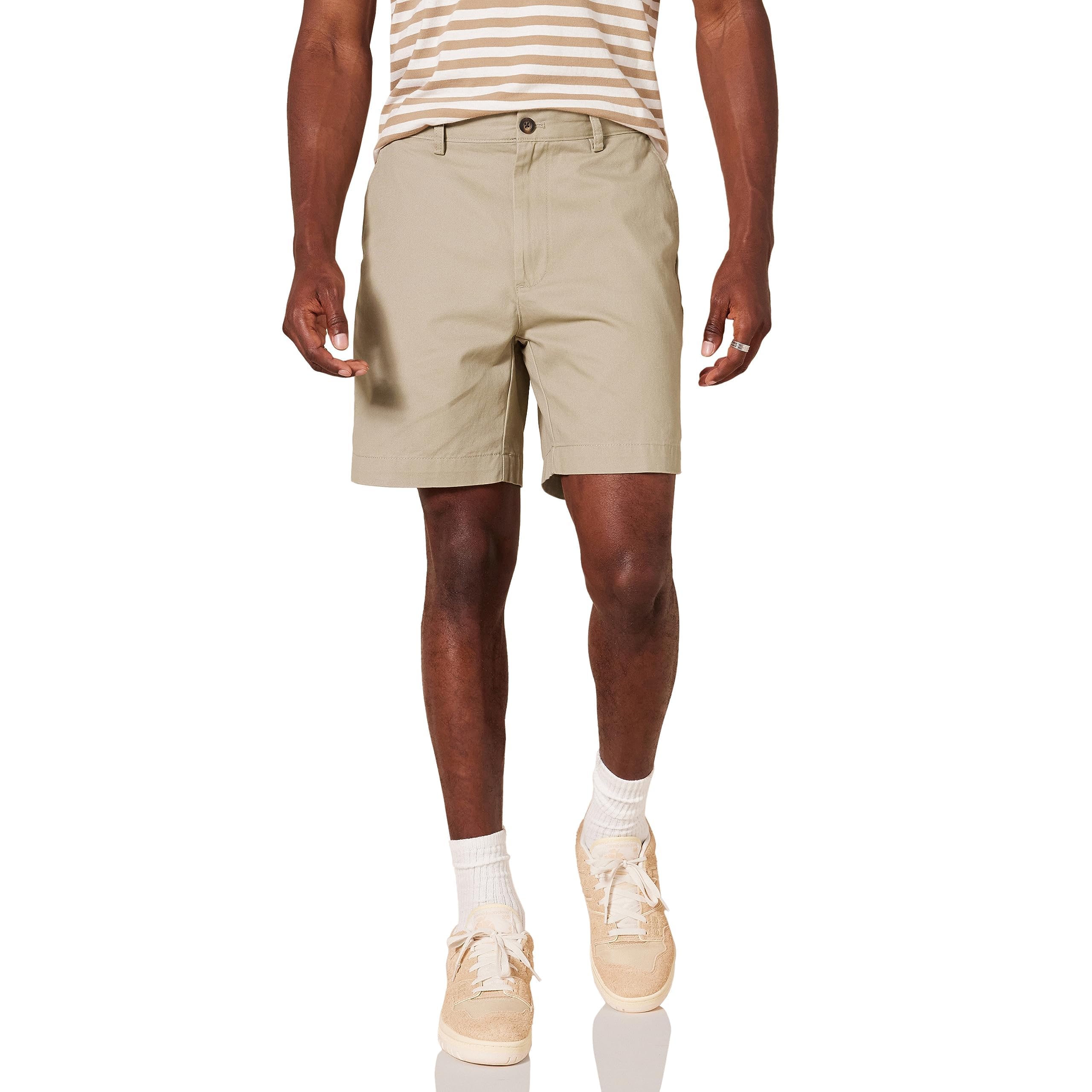 Amazon Essentials Men's Classic-Fit 7" Chino Shorts