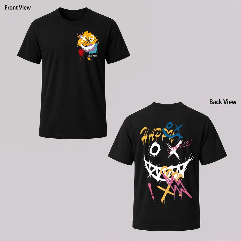 Men's Casual 100 Cotton Breathable T-shirt Pure Cotton Retro Street Printed Fashionable Shirt Men's T-shirt Short Sleeved Pure Cotton Casual Street Style Outdoor Activity Clothing Suitable for All Seasons