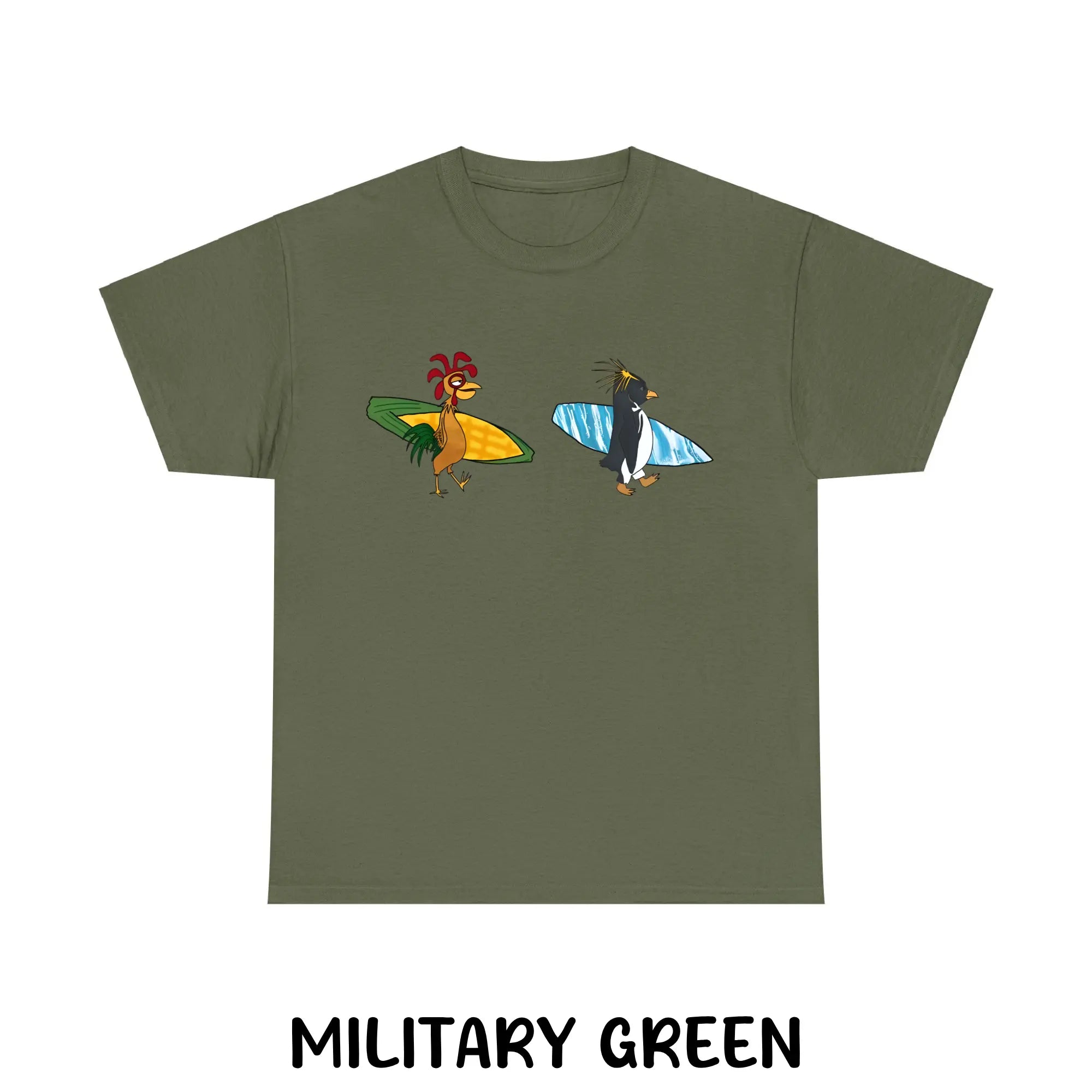 Cody Maverick & Chicken Joe Surfs Up Unisex T-Shirt, Graphic T-shirts, Funny Shirt, Trendy Shirt