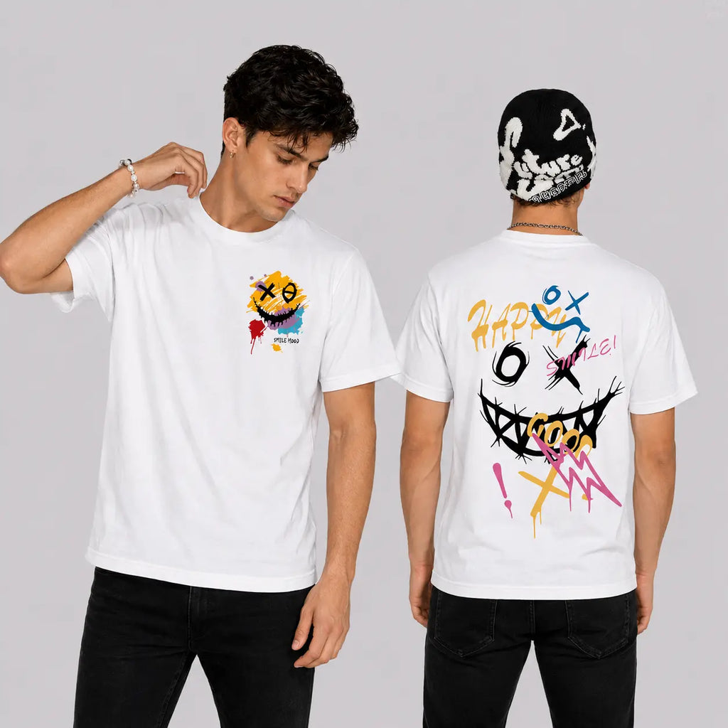 Men's Casual 100 Cotton Breathable T-shirt Pure Cotton Retro Street Printed Fashionable Shirt Men's T-shirt Short Sleeved Pure Cotton Casual Street Style Outdoor Activity Clothing Suitable for All Seasons
