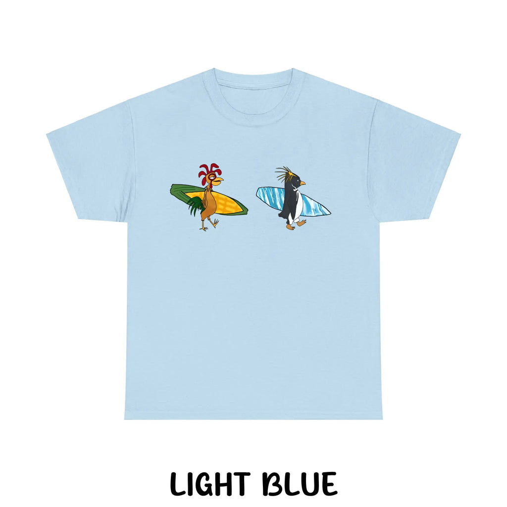 Cody Maverick & Chicken Joe Surfs Up Unisex T-Shirt, Graphic T-shirts, Funny Shirt, Trendy Shirt