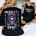 Fiery Soul" Skull — Satirical Dark Humor T-Shirt, Fun & Sarcastic Mom Gift, Mother's Day Present TShirt
