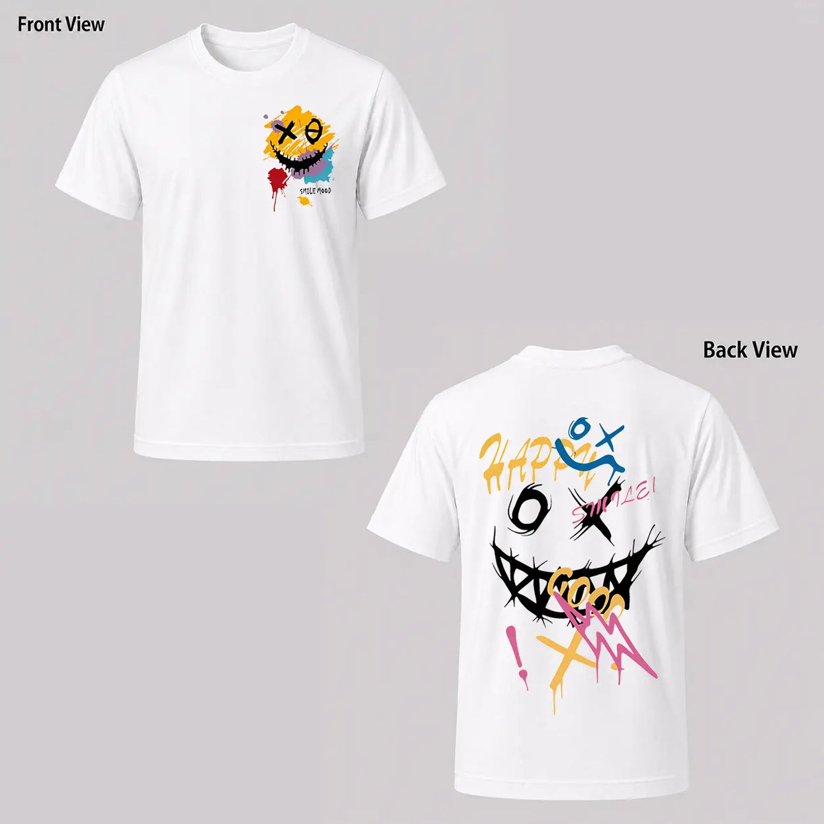 Men's Casual 100 Cotton Breathable T-shirt Pure Cotton Retro Street Printed Fashionable Shirt Men's T-shirt Short Sleeved Pure Cotton Casual Street Style Outdoor Activity Clothing Suitable for All Seasons