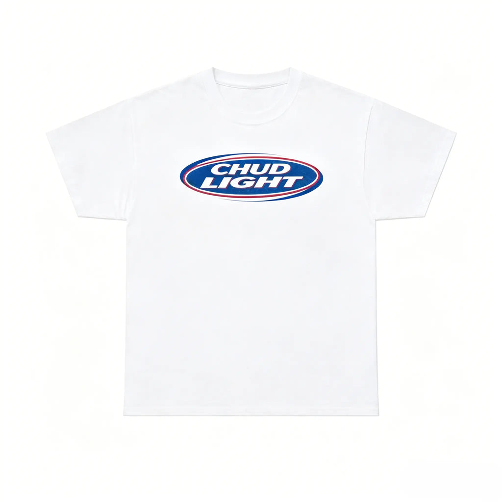 Chud Light Shirt, 100% Cotton Unisex Crewneck, Y2K Graphic Tee, Meme Shirt graphic tee