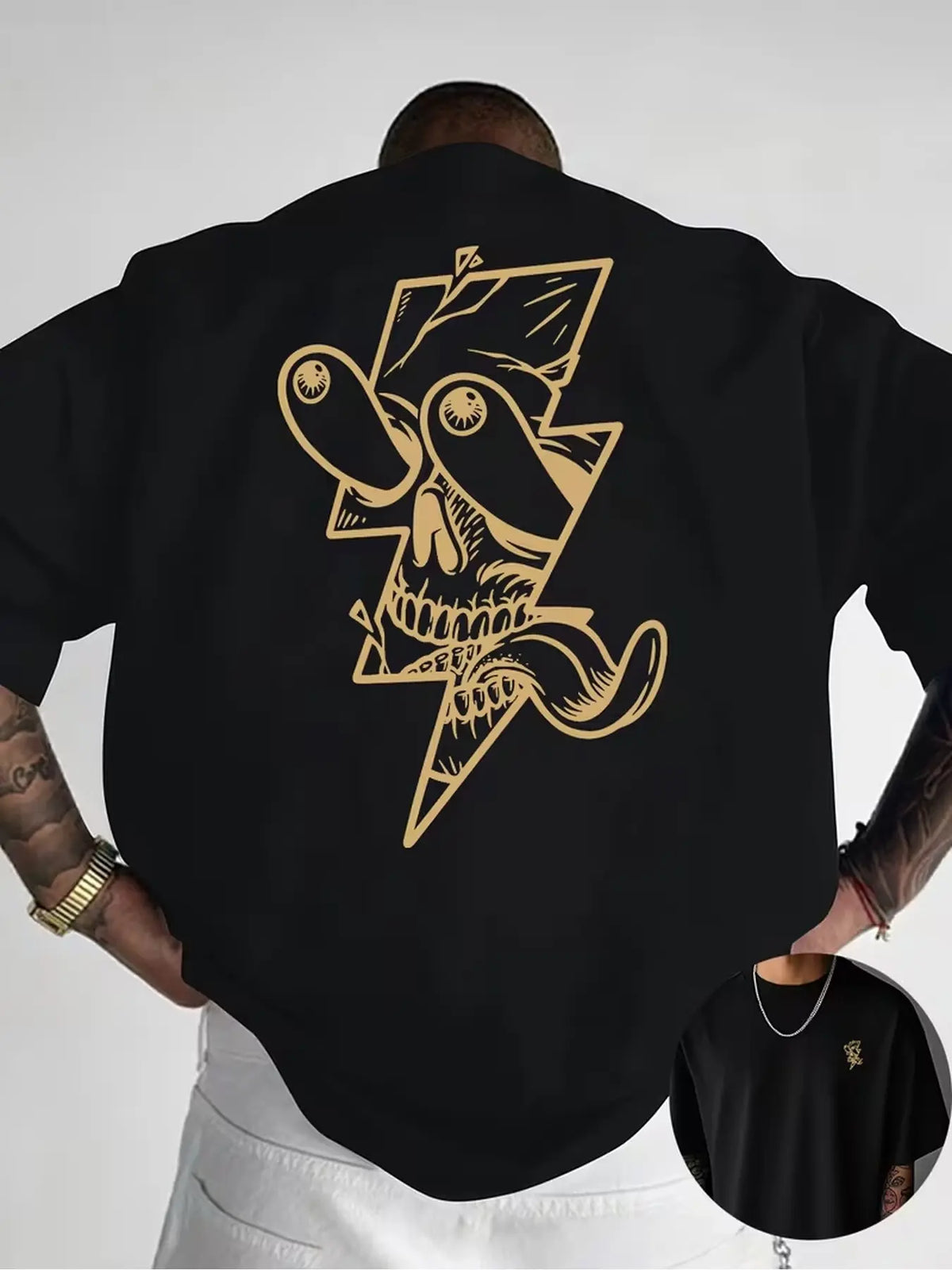 Creative Print Crew Neck T-shirt, Trendy Short-sleeved Summer Top, Casual Everyday Style, a Must-have for Outings, and a Perfect Gift Choice